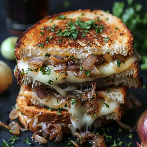 French Onion Grilled Cheese Blt Grilled Cheese Sandwich, French Onion Grilled Cheese, Blt Grilled Cheese, Onion Grilled Cheese, Classic Grilled Cheese, Grilled Cheese Sandwiches, Cheese Sandwich, Grilled Cheese Sandwich, Cheese Sandwiches