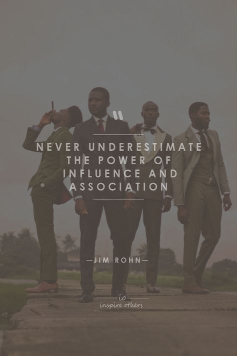 "Never underestimate the power of influence and association." - Jim Rohn - ‪#‎io‬ ‪#‎inspireothers‬ Association Quotes, Jim Rohn, Never Underestimate, Inspire Others, Future House, Quotes, Movie Posters, Quick Saves, Film Posters