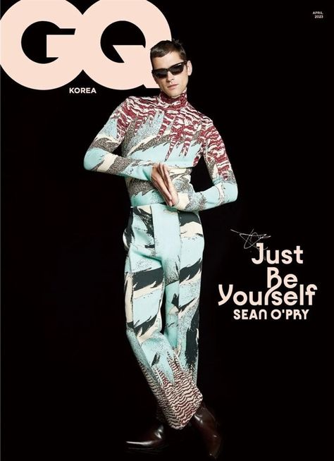 Sean Opry, Lee So Yeon, Gq Magazine Covers, Gq Korea, Sean O'pry, Gucci Spring, American Model, Mens Editorial, Gq Magazine