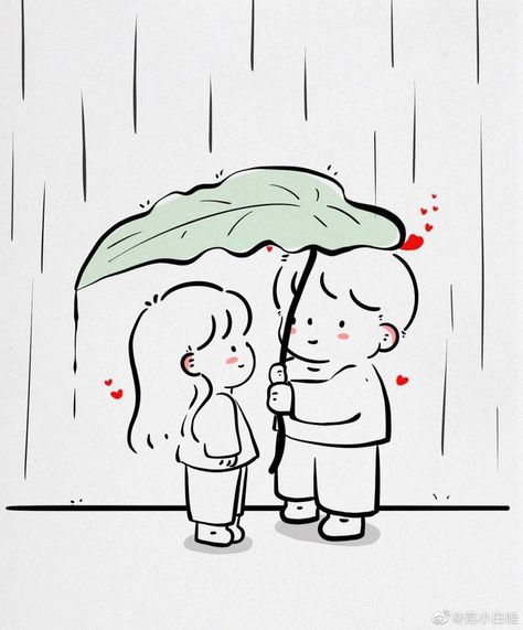 Cute Couple Drawings Cartoon, Cute Love Doodles Couples, Baby Animal Drawings, Love Scrapbook, Cute Couple Comics, Easy Love Drawings, Love Doodles, Doodle Cartoon, Cute Drawing