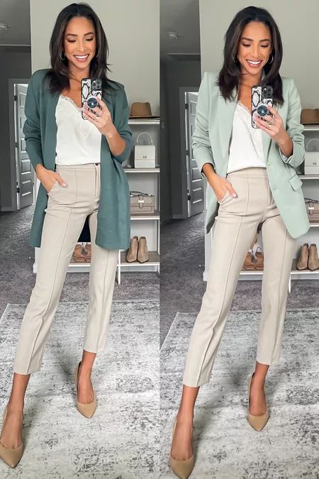 Fluid Modern Blazer seleccionado por LTK Business Casual Outfit Ideas, Conference Outfit, Fall Fashion 2022, Work Attire Women, Fashion Outfits Ideas, Business Casual Outfit, Casual Outfit Ideas, Trendy Business Casual, Professional Outfits Women