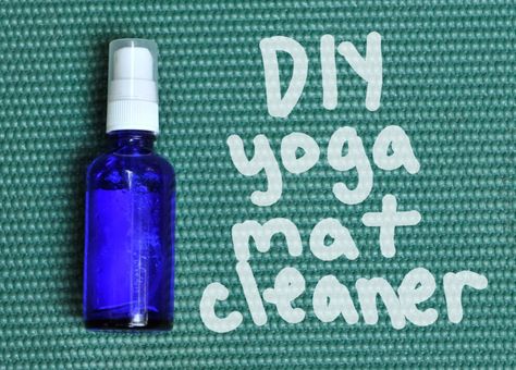 Antibacterial and antifungal DIY yoga mat cleaner made with three simple ingredients. Customize your blend of essential oils to reflect a specific mood. Diy Yoga Mat Cleaner, Essential Oil Recipes Diffuser, Essential Oil Combos, Diy Yoga Mat, Cleaning With Essential Oils, Yoga Mat Cleaner, Essential Oils For Hair Growth, Oils For Hair Growth, Diffuser Essential Oils