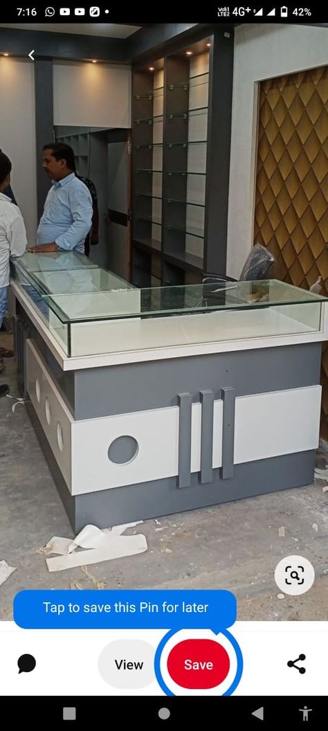 Glass Counter Table Design Shop, Glass Counter Design Shop, Cash Counter Design Modern, Cash Counter Design, Store Counter Design, Office Counter Design, Mohd Rafi, Shop Counter Design, Cash Counter