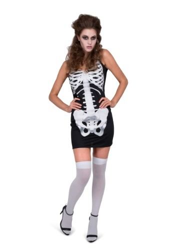 Last-Minute Halloween Costumes under $20 | myclickjournal Skeleton Costume Women, Womens Halloween Costume, Skeleton Clothes, Skeleton Dress, Skeleton Girl, Women Skeleton, Classic Halloween Costumes, Black Halloween Dress, Skeleton Costume