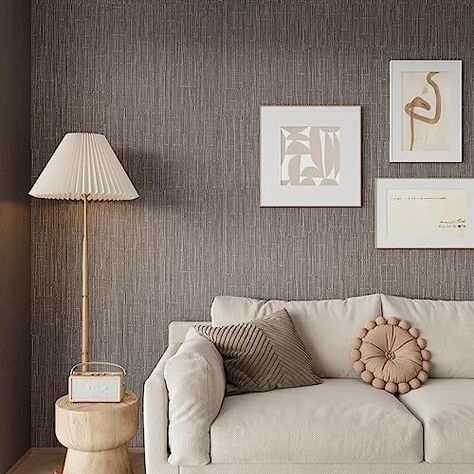 Gold Grasscloth Wallpaper, Grey Grasscloth Wallpaper, Grasscloth Peel And Stick Wallpaper, Grass Cloth Wallpaper, Japandi Bedroom Design, Cloth Wallpaper, Weave Wallpaper, Wallpaper For Bedroom, Wallpaper Stencil