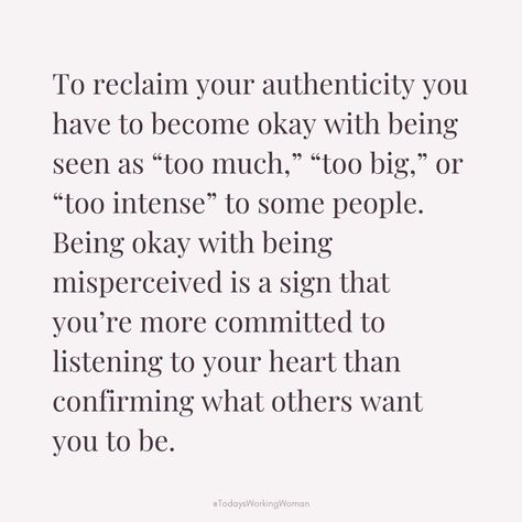 Embrace your full self, even if it feels like too much for some. Being misunderstood is a testament to following your heart over others' expectations.  #selflove #motivation #mindset #confidence #successful #womenempowerment #womensupportingwomen I Feel Misunderstood, Be Okay With Being Misunderstood, Being Too Much Quotes, Feeling Misunderstood Quotes, Being Misunderstood Quotes, Quotes About Being Misunderstood, Unmotivated Quotes, Unmotivated Quote, Feeling Misunderstood