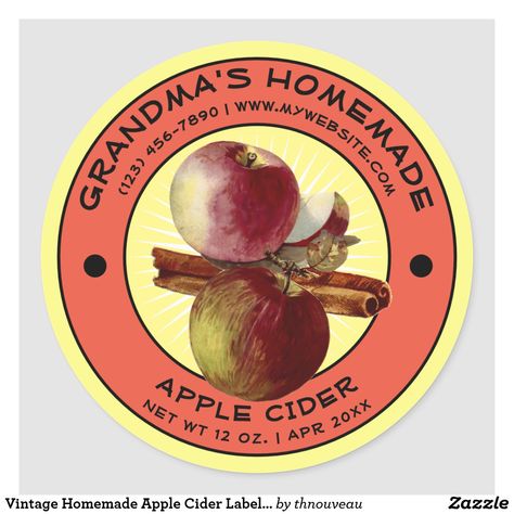 Vintage Homemade Apple Cider Label Template Fox Moodboard, Cider Label, Homemade Apple Sauce, Homemade Labels, Homemade Apple Cider, Peppa Pig Coloring Pages, Homemade Applesauce, Cinnamon Butter, Time Worksheets