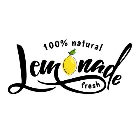 Lemonade Sticker Design, Lemonade Logo Ideas, Lemon Logo Design Ideas, Lemonade Logo Design, Lemon Logo Design, Lemonade Logo, Lemonade Poster, Lemonade Design, Corn In A Cup