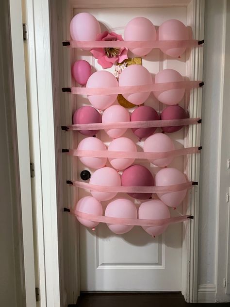 Bday Door Decoration, Balloon Avalanche Diy Doors, Balloon Door Surprise, Birthday Door Surprise, Birthday Room Surprise, Birthday Balloon Surprise, Balloon Door, Bday Surprise, Balloon Surprise