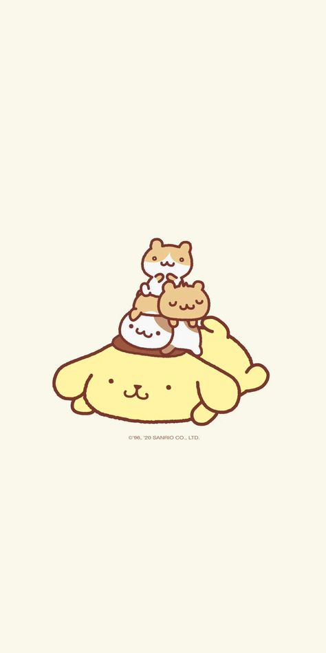 Pom Pom Purin Wallpaper Ipad, Sanrio Wallpaper Pompompurin, Purin Aesthetic, Pom Pom Purin Wallpaper, Pompurin Wallpaper, Purin Wallpaper, Rilakuma Wallpapers, Pompompurin Wallpaper, Pochacco Wallpaper