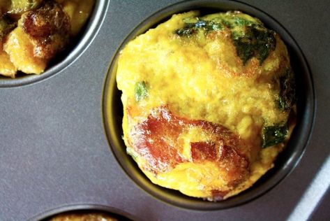 3-Ingredient Breakfast Muffins #ketorecipes #easyketorecipes #lowFODMAPketo #lowFODMAPrecipes Bacon Egg Breakfast, Egg Breakfast Muffins, Keto Breakfast Muffins, Morning Schedule, Dairy Recipes, Desayuno Keto, Keto Breakfasts, Bacon Eggs Breakfast, Nut Allergy