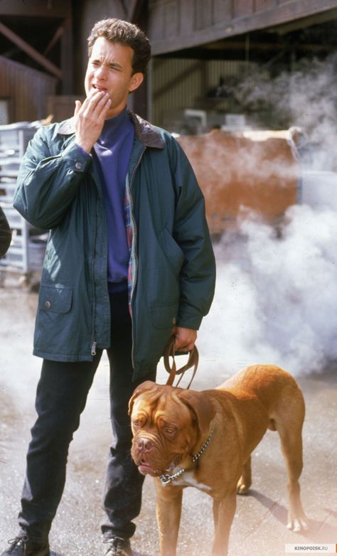 Turner and Hooch Charles Fleischer, Turner And Hooch, Tom Hanks Movies, 20 November, Forrest Gump, Mens Casual Dress Outfits, Hollywood Legends, Tom Hanks, Hollywood Walk Of Fame