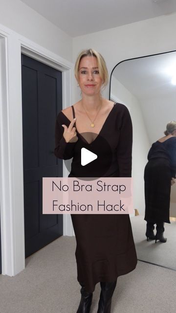 K E R R Y  W H E L P D A L E on Instagram: "Don’t like strapless bras?? No problem 👌
.
#FashionHack #LifeHack #MomHack #MumHack #KerryWhelpdale #DidyouKnow #DIY" Turn Regular Bra Into Strapless, How To Turn Regular Bra Into Strapless, Regular Bra Into Strapless, How To Make A Bra Strapless, Adding Straps To Strapless Dress, Bra Hacks Strapless, Strapless Bra Hacks Diy Ideas, Diy Bra Straps, Bra Tricks