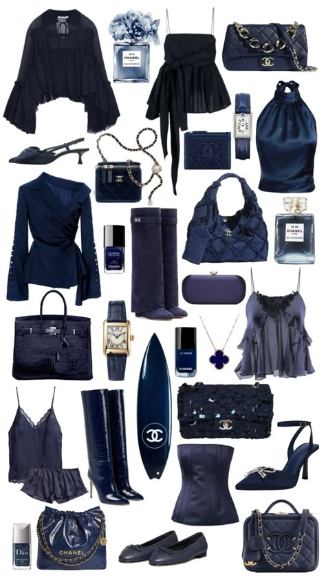 #navyblue #blue #darkblue #navyblueaesthetic #outfitinspo Blue And Silver Outfits Classy, Navy Blue Classy Outfits, Dark Blue Aesthetic Clothes, Blue Old Money Outfits, Deep Blue Outfit, Navy Aesthetic Outfit, Navy Blue And Red Outfit, Dark Blue Outfit Ideas, Navy Blue Outfit Aesthetic