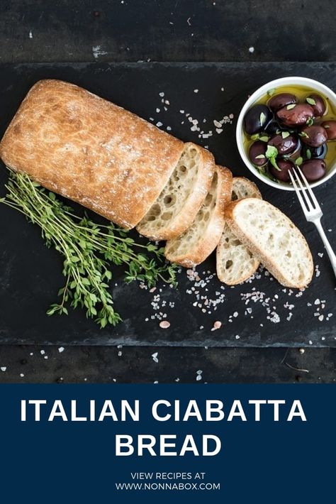 Italian Ciabatta Bread, Best Ciabatta Bread Recipe, Airy Bread Recipes, Calabrese Bread Recipe, Chibatta Bread Recipes, Italian Baguette Recipe, Chibata Bread Recipes, Chibatta Bread, Tuscan Bread Recipe