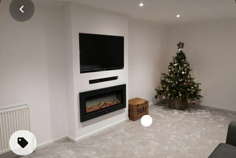 False Chimney Breast With Tv, Electric Chimney, False Chimney Breast, Chimney Decor, Electric Fireplace Living Room, Interior Design Living Room Modern, Feature Wall Living Room, Fireplace Living Room, Fireplace Tv Wall