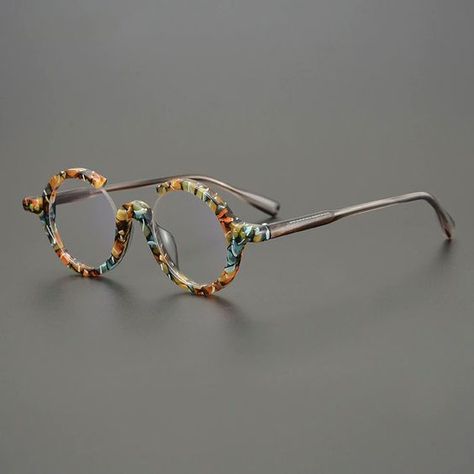 Retro Glasses Frames, Mens Eye Glasses, Vintage Glasses Frames, Titanium Glasses Frames, Vintage Cat Eye Glasses, Funky Glasses, Titanium Glasses, Cat Eye Glasses Frames, Round Glasses Frames