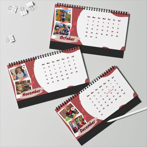 This personalized 2023 photo calendar is a great holiday gift idea. It is the perfect Christmas gift for your relatives or family, especially for older ones. This personalized desk calendar is a great gift for grandma or grandpa. The 2023 calendar can be customized with your family photos, memorable event images, and pet images, or make it an office calendar with your team photos. Desk Calendar 2023, Personalized Desk Calendar, Office Calendar, Personal Pictures, 2023 Photo, Personalized Desk, Calendar 2023, 2023 Calendar, Photo Calendar