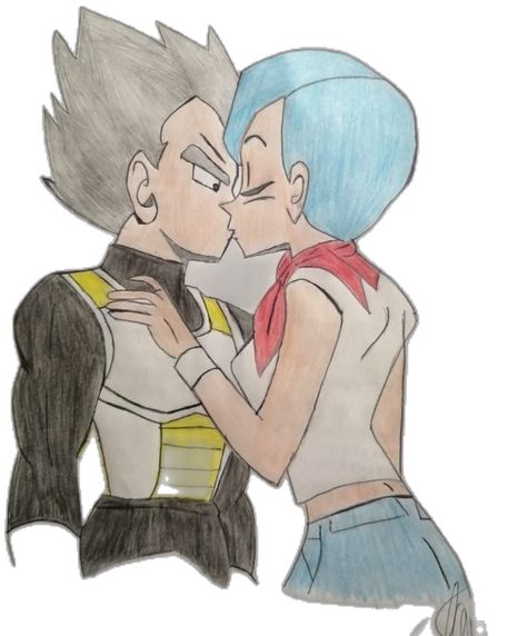 Vegeta y bulma #Dibujos #Drawings #vegetaybulma #vegetaandbulma Harley Quinn, Drawings, Anime