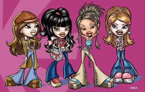 Bratz Widgets, Bratz Lockscreen, Bratz Art, Bratz Outfit, Bratz Movie, Bratz Doll Outfits, Bratz Girls, Bratz Inspired Outfits, Cute Desktop Wallpaper