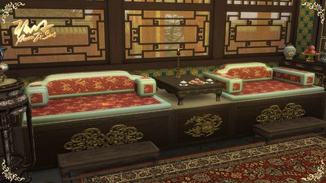 XuanZi-Sims | creating Mods and CC for The Sims 4 | Patreon Chinese Furniture Sims 4 Cc, Sims 4 Chinese Cc Maxis Match, Sims 4 Chinese Furniture, Sims 4 Ancient China Cc, Sims 4 Chinese Cc, Sims Wardrobe, Sim4 Cc, Chinese Screen, Mount Hua