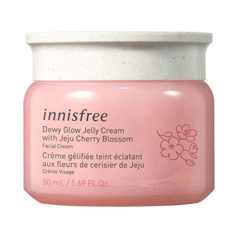 Innisfree Skincare, Glow Moisturizer, Jelly Cream, Korean Skincare Routine, Hydrating Moisturizer, Oily Skin Care, Facial Cream, Gel Moisturizer, Glass Skin