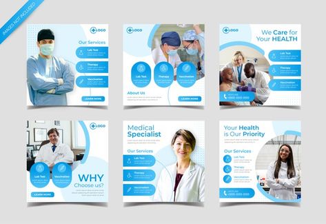 Create Canva Templates, Dentist Social Media, Healthcare Ads, Dental Social Media, Instagram Puzzle Feed, Healthcare Branding, Puzzle Feed, Education Poster Design, Social Media Branding Design