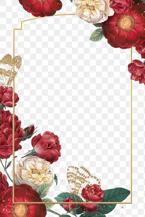 Red Roses Png, Red Rose Png, Flower Red Rose, Roses Png, Frame Watercolor, Flower Background Design, Red Roses Wallpaper, Wedding Card Frames, Red Rose Wedding