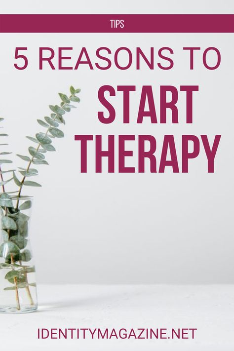 Simply put, one of the biggest reasons to start therapy is to talk to someone who isn’t a friend or family member. Not only will your therapist provide an objective perspective, but they are also a professional who will listen to you without judgment. Every therapist is different, but a good one offers you a safe space to say anything you need to say. #identitymagazine #getallas #youragame #tips #therapy #support #articles Talk To Someone, Wellness Community, Therapy Quotes, Relationship Therapy, Personal Achievements, Lack Of Energy, How To Improve Relationship, Self Acceptance, Empowering Women