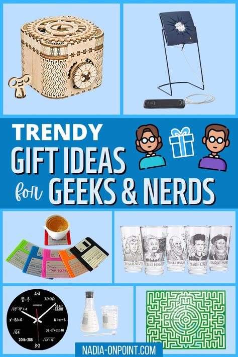 Are you looking for some Trendy Gift Guides and Ideas? Some crazy Geek Gift Ideas for you Geek buddy? Well here are some Cool gifts for your Computer and Marvel loving Nerd, who also love Tech. There are also some Geek gadgets, Geek art in which they will love. The list shows cool and unique gifts for geeks. They can also make a great valentine gifts for geeks. We call it Geek Humor! #geek #nerd #cool #fun #stuff #gift #gadgets Trendy Gift Ideas, Unique Jars, Nerdy Gifts, Jar Design, Gift Guide For Him, Geek Gadgets, 16th Birthday Gifts, Geek Humor, Geek Art