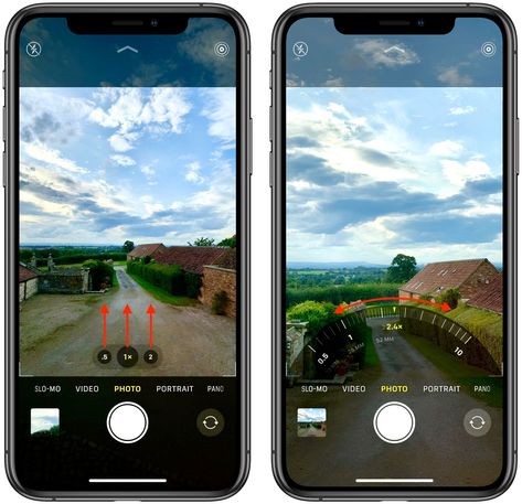 How to Use the New Camera Lenses on iPhone 11 and iPhone 11 Pro - MacRumors How To Make Camera, Iphone Parts, Telephoto Zoom Lens, Iphone Mobile, New Camera, How To Get Better, Camera Phone, Camera Lenses, Iphone Photos