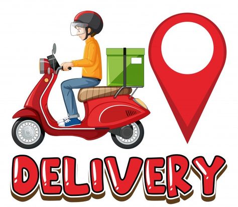 Delivery logo with bike man or courier F... | Free Vector #Freepik #freevector #man #cartoon #mobile #delivery Delivery Logo, Trendy Graphic Design, Retro Scooter, Pizza Delivery Guy, Chef Logo, Fragrance Photography, Logo Facebook, Doodle Icon, Retro Logos