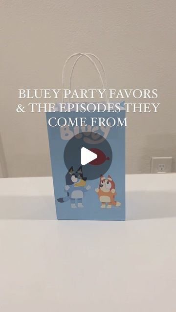 Tatiana ✨ on Instagram: "Ok @instagram this is the 3rd time I’m uploading this, let’s maybe show it to more than 5 people lol THANKS • Bluey birthday party favor ideas, these were a hit at my daughter’s party! Everything made by me • #bluey #blueybirthdayparty #blueybirthday #blueyparty #fourreallife #blueyandbingo #pinterestmom #partyfavors #diypartyfavors #keepyuppy #stickygecko  • bluey | bluey birthday party | party favors" Bluey Theme Party Favors, Bluey Party Bag Ideas, Bluey Candy Bag Ideas, Bluey Gift Ideas, Bluey Favor Bags, Bluey Goody Bags, Bluey Goodie Bags, Bluey 4th Birthday Ideas, Bluey Party Bags