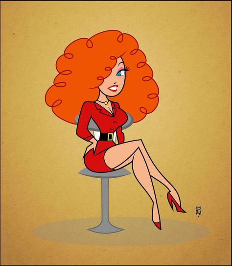 Ms Sara Bellum, Ms Bellum, Sara Bellum, Red Head Cartoon, Back In 2002, Craig Mccracken, Cartoon Network Studios, Facial Features, Anime Wall Art