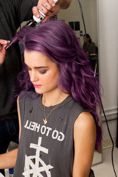 purple Dark Purple Hair, Hair Done, Pastel Hair, Dye My Hair, Grunge Hair, Love Hair, Hair Dos, Purple Hair, Gorgeous Hair