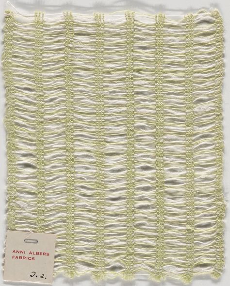 Annie Albers, Anni Albers, New York Architecture, Kuba Cloth, Textiles Projects, Josef Albers, Modern And Contemporary Art, Fabric Inspiration, Weaving Textiles