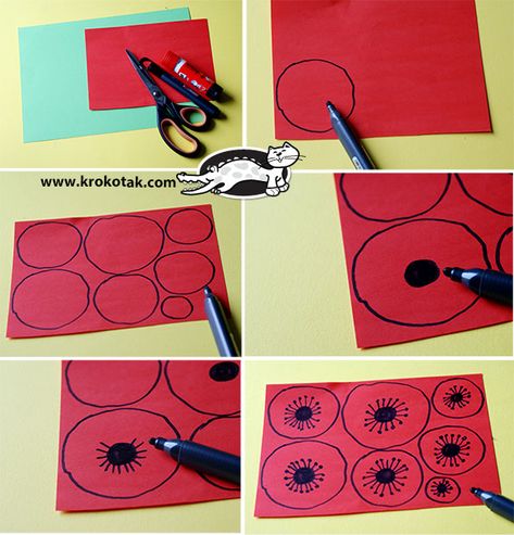 Poppy Craft For Kids, Remembrance Day Activities, Remembrance Day Art, Poppies Art, Poppy Craft, Remembrance Day Poppy, Children Activities, Poppy Art, Elementary Art Projects