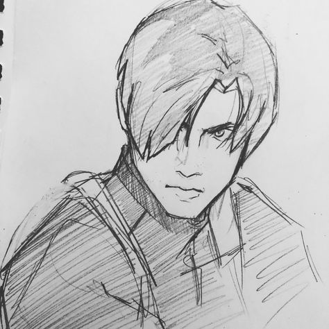 Resident Evil Collection, Resident Evil Game, Resident Evil Leon, Anime Poses Reference, Anime Poses, Pencil Drawing, Resident Evil, Drawing Inspiration, Pose Reference