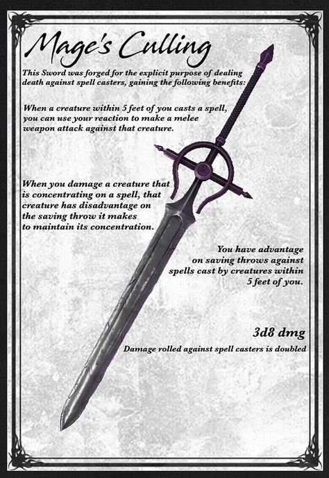 Homebrew Swords 5e, Dnd 5e Battleaxe, Dnd 5e Magic Greatsword, D&d Swords, Dnd 5e Magic Rapier, Dnd Weaponsmith, Dnd Greatsword, Dnd Magic Armor, Dnd Magic Items