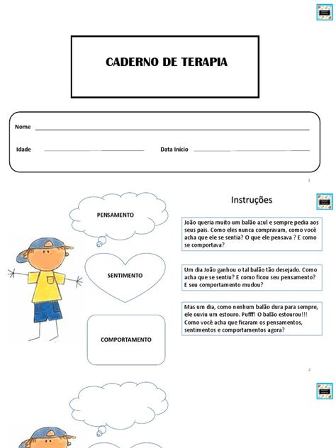 Atividades para Psicoterapia Infantil | PDF Collage, Pins