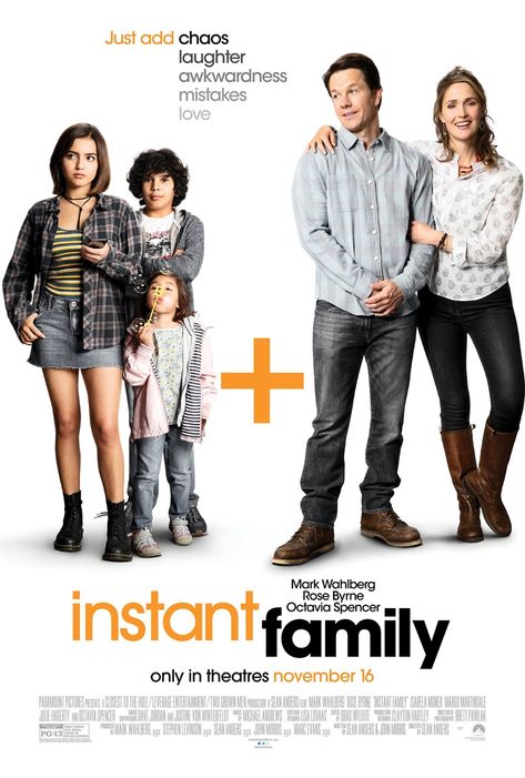 Instant Family Michael Oher, Isabela Merced, Instant Family, Octavia Spencer, Spencer Family, Rose Byrne, Movie Blog, 2018 Movies, Tv Series Online