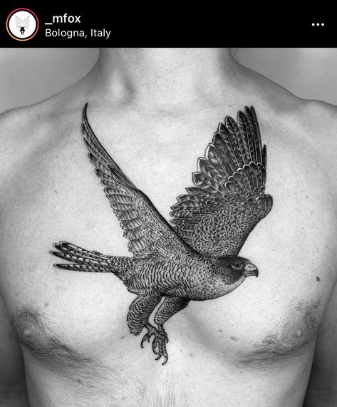 Falcon Tattoo, Bird Tattoos, Peregrine Falcon, Bird Tattoo, Tattoo Project, Ink Ideas, Birds Tattoo, Back Tattoo, Maple Leaf Tattoo