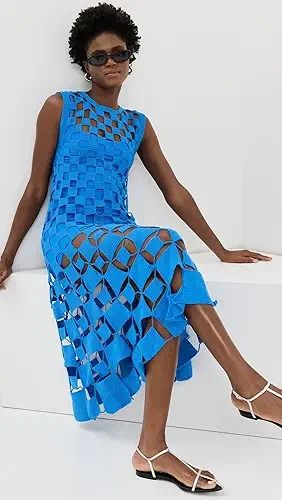 You Also Might Like Stretch Crochet, Trend Forecast, Macrame Dress, Crochet Maxi Dress, Crochet Mini Dress, Square Crochet, Multi Dress, Tennis Dress, Pre Fall