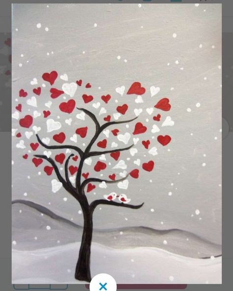 Painting Canvas Ideas, Love Canvas Painting, Date Ideas For Couples, Canvas Painting Projects, Ideas Valentines Day, Valentines Day Drawing, Day Date Ideas, Board Designs, Diy Valentines Decorations