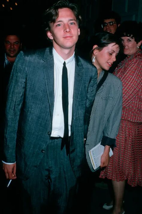 Young Andrew Mccarthy, Andrew Mccarthy 80s, 80s Red Carpet, Andrew Clark, Celebrity Dresses Red Carpet, Andrew Mccarthy, 80s Actors, Brat Pack, 80s Celebrities