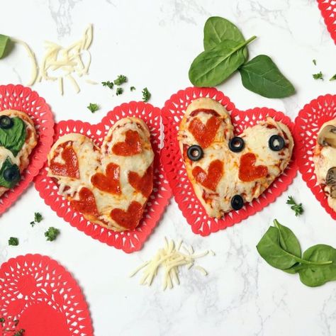 Valentine's Day Pizza Bar is the perfect Valentine's Day Pizza Bar for kids! Skip eating out and make a dinner at home that is perfect for the favorite family.  #passion4savings #valentines #dinner #heart #heartshaped #pizza #frugal #datenight #in #stayingathome #ideas #whattomake All For His Glory, Valentines Day Pizza, Heart Desserts, Pizza Buffet, Heart Shaped Pizza, For His Glory, Heart Shaped Valentines, Pizza Bar, Romantic Dinner Recipes