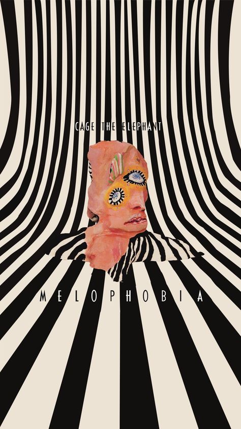 Cage the elephant Melophobia Wallpaper Hers Band Poster, Melophobia Poster, Band Posters Wallpaper, Melophobia Album Cover, Wall Posters Music, Pictures To Print For Room, Wall Prints Music, Cool Music Posters, Cage The Elephant Melophobia