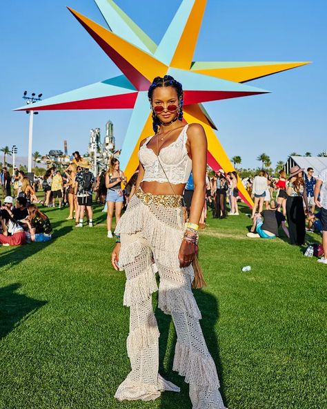 Crochet Coachella, Best Coachella Outfits, Coachella Celebrities, Coachella Fits, Cochella Outfits, Coachella 2014, Coachella Party, Lais Ribeiro, Look Festival