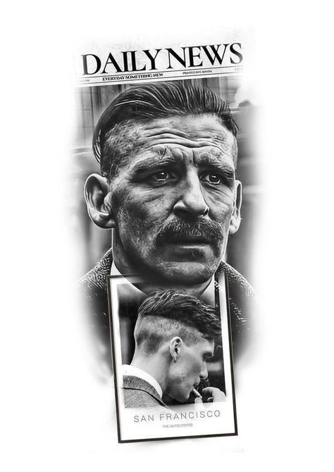 Peaky Blinders Tattoo Design, Peaky Blinders Tattoo, Realism Tattoo Design, Tato Realis, Black White Tattoo, Arm Cover Up Tattoos, Portrait Tattoo Sleeve, Black Art Tattoo, Crown Tattoo Design