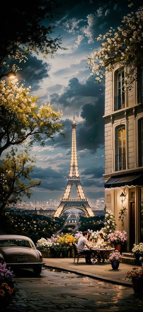 Paris Wallpaper Iphone, Paris Aesthetic Wallpaper, Paris Painting, Romantic Paris, Paris Wallpaper, Cool Pictures For Wallpaper, Wallpaper Earth, Jesus Photo, Paris Pictures